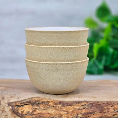 Cupping Bowl(s): Sandy White, 175 - 200 ml, handmade, stoneware